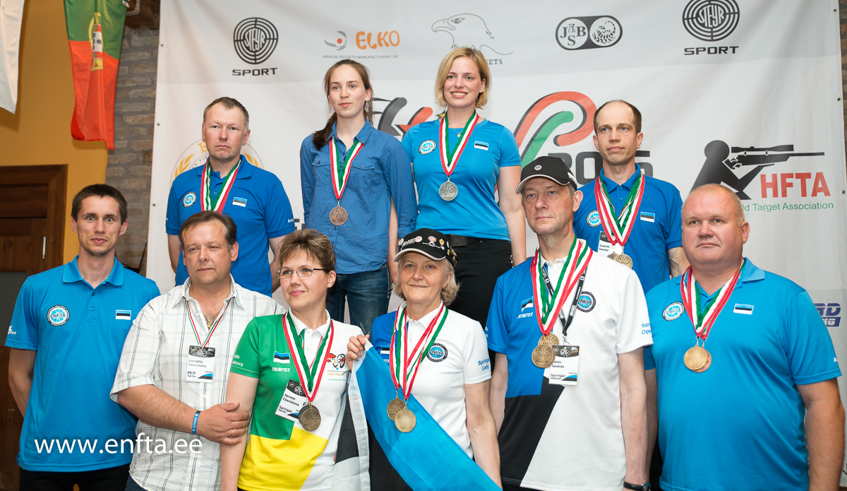 Estonian Team on EC2016 awarding